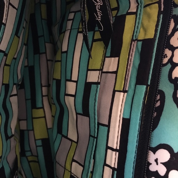 Vera Bradley Teal Purse - Picture 6 of 8